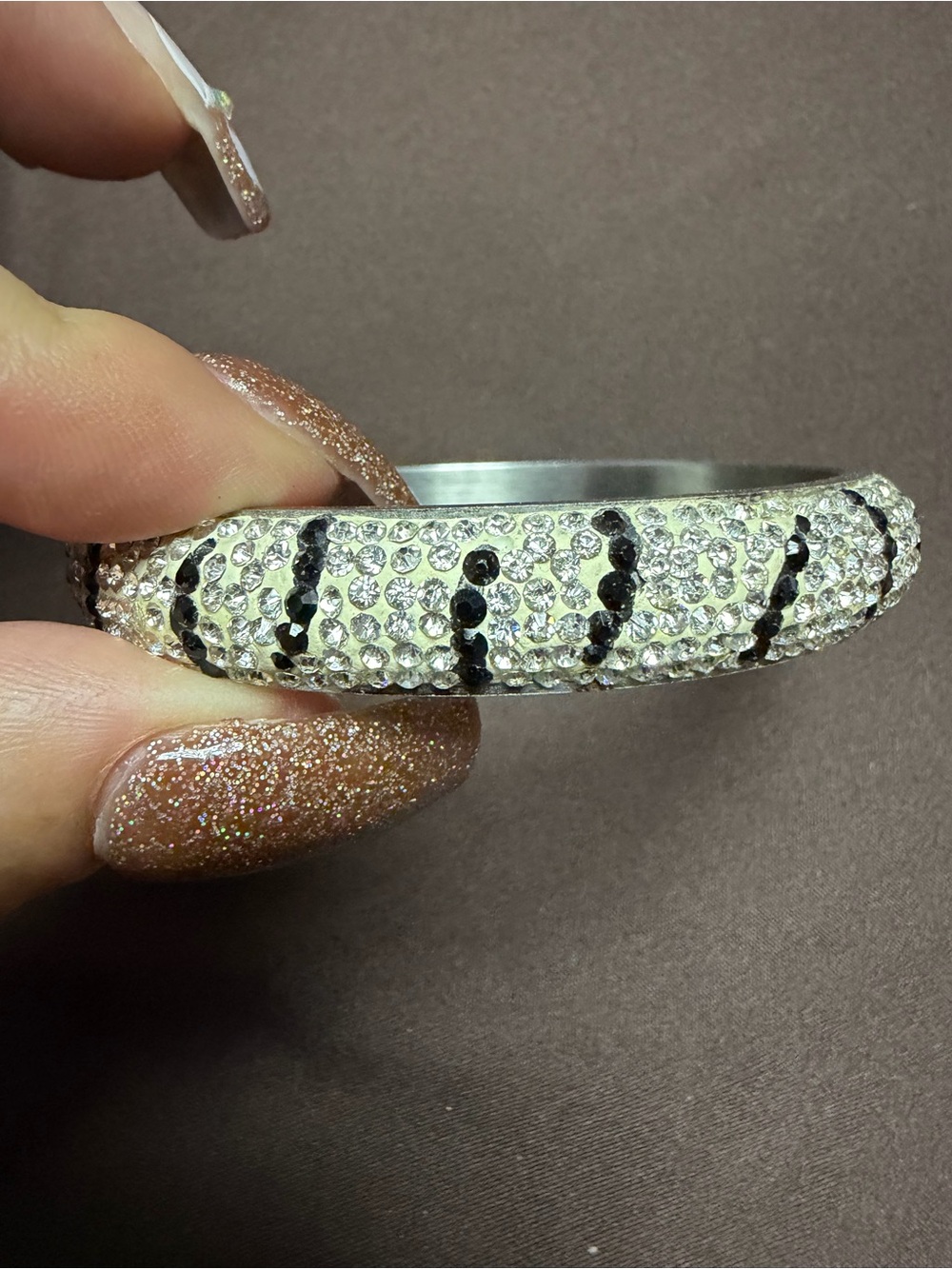 Park Lane Party Girl Bracelet Swarovski Crystal Zebra Retired $258